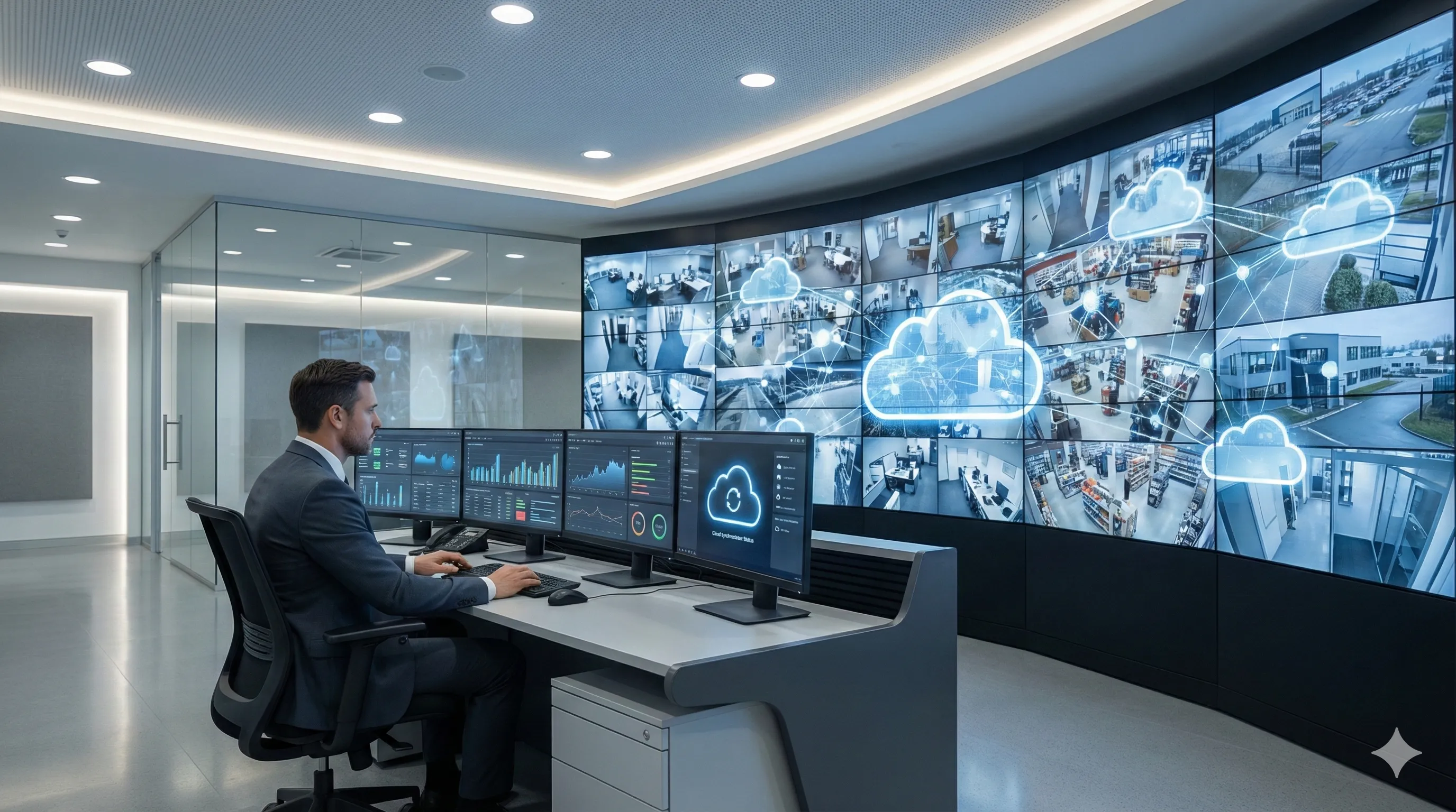 Cloud Video Management System centralized control dashboard